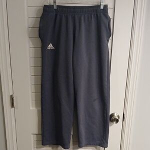 Mens Gray Adidas Sweatpants Size S